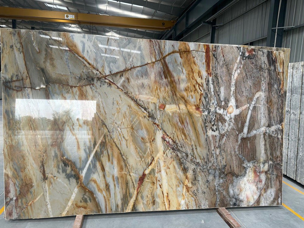 Cosmopolitan quartzite Slab 2